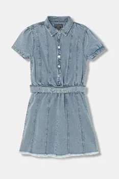 Guess rochie din denim pentru copii imagine