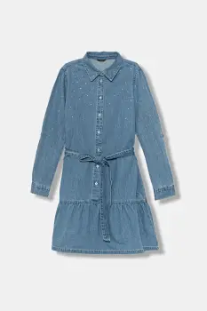 Guess rochie din denim pentru copii imagine