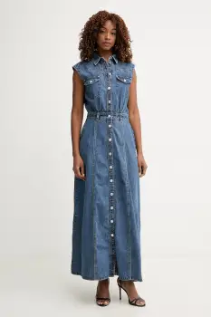 Guess rochie din denim RUGIADA imagine