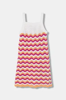 Guess rochie tricotata din bumbac imagine