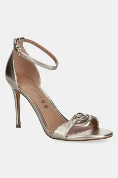 Guess sandale de piele KABRINA imagine