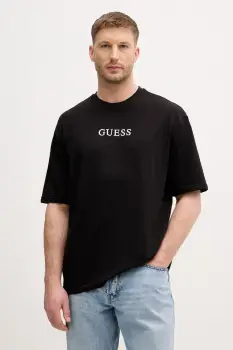 Guess tricou barbatesc cu bumbac BRIAN imagine