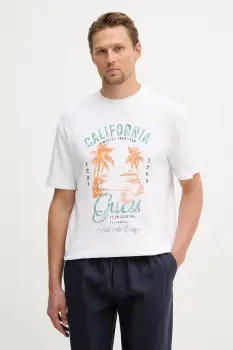 Guess tricou barbatesc de bumbac imagine