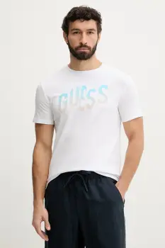 Guess tricou barbatesc de bumbac imagine