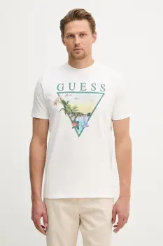 Guess tricou barbatesc din bumbac imagine