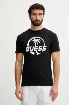 Guess Tricou Barbati bumbac imagine