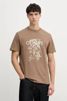 Guess tricou barbati, din bumbac imagine