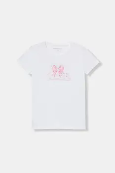 Guess tricou basic pentru copii bumbac imagine