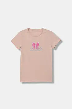 Guess tricou basic pentru copii, din bumbac imagine