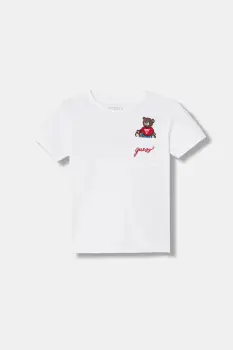 Guess tricou de bumbac pentru copii imagine