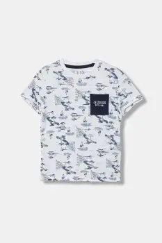 Guess tricou de bumbac pentru copii imagine