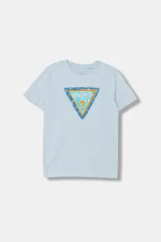 Guess tricou de bumbac pentru copii imagine