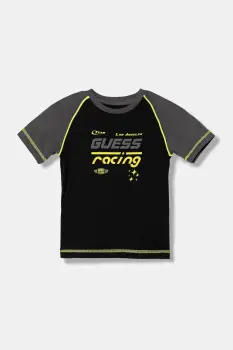 Guess tricou de bumbac pentru copii imagine