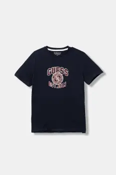 Guess tricou de bumbac pentru copii imagine