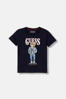 Guess tricou de bumbac pentru copii imagine
