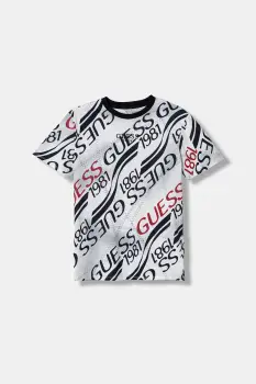 Guess tricou de bumbac pentru copii imagine