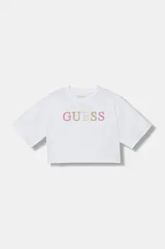 Guess tricou de bumbac pentru copii imagine
