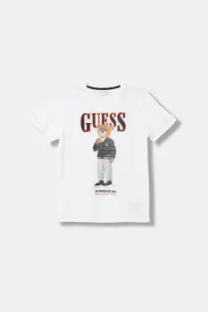 Guess tricou de bumbac pentru copii imagine
