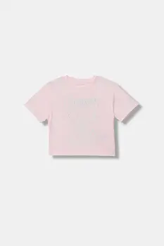 Guess tricou de bumbac pentru copii imagine