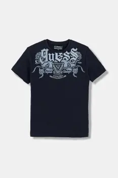 Guess tricou de bumbac pentru copii imagine