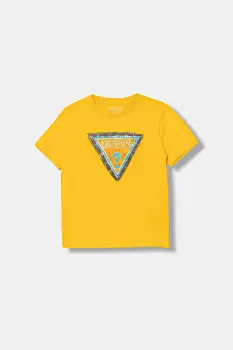 Guess tricou de bumbac pentru copii imagine