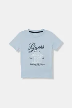 Guess tricou de bumbac pentru copii imagine