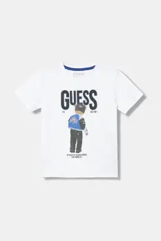 Guess tricou de bumbac pentru copii imagine