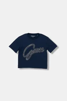 Guess tricou de bumbac pentru copii imagine