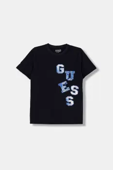 Guess tricou de bumbac pentru copii imagine
