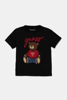 Guess tricou de bumbac pentru copii imagine
