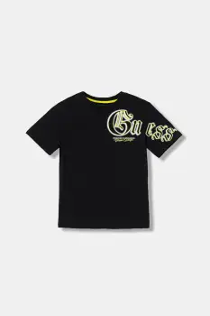 Guess tricou de bumbac pentru copii imagine