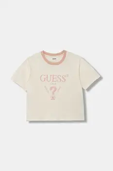 Guess tricou de bumbac pentru copii imagine