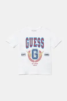Guess tricou de bumbac pentru copii imagine