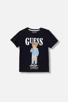 Guess tricou de bumbac pentru copii imagine