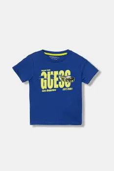Guess tricou de bumbac pentru copii imagine