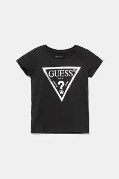 Guess Tricou de bumbac pentru copii imagine
