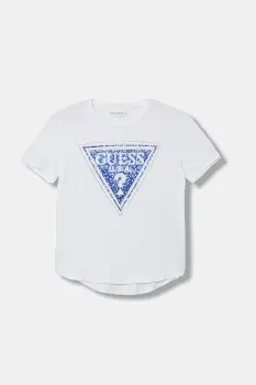 Guess tricou de bumbac pentru copii imagine