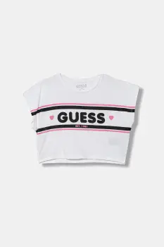 Guess tricou de bumbac pentru copii imagine