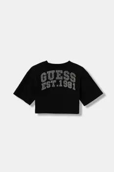 Guess tricou de bumbac pentru copii imagine