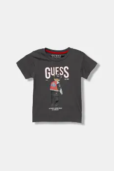 Guess tricou de bumbac pentru copii imagine