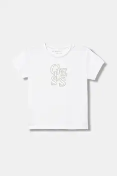 Guess tricou de bumbac pentru copii imagine