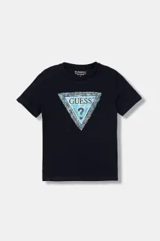 Guess tricou de bumbac pentru copii imagine