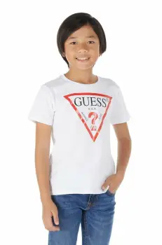 Guess tricou de bumbac pentru copii imagine