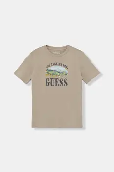 Guess tricou de bumbac pentru copii imagine