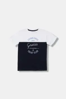 Guess tricou de bumbac pentru copii imagine