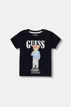 Guess tricou de bumbac pentru copii imagine