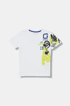 Guess tricou de bumbac pentru copii imagine