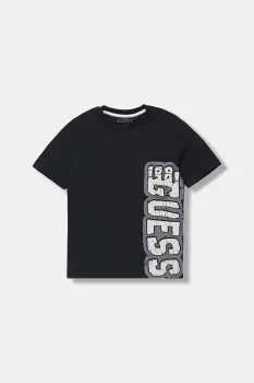 Guess tricou de bumbac pentru copii imagine