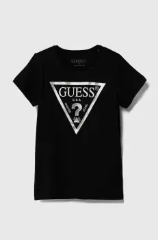 Guess tricou de bumbac pentru copii imagine