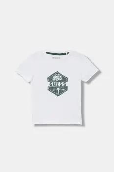 Guess tricou de bumbac pentru copii imagine